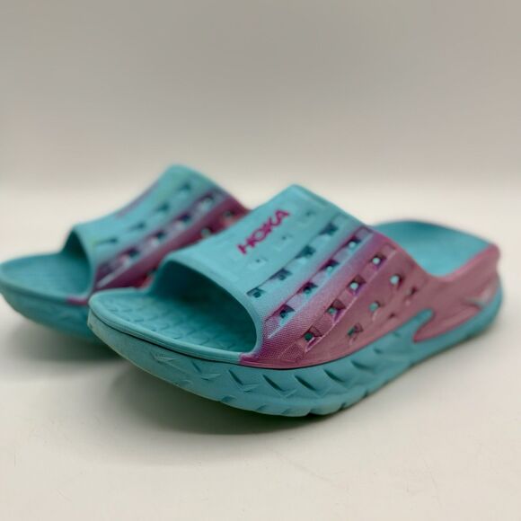 Hoka Women's One One Ora Recovery Slides Sandals Slip On Shoes US Size 6 - Picture 1 of 10